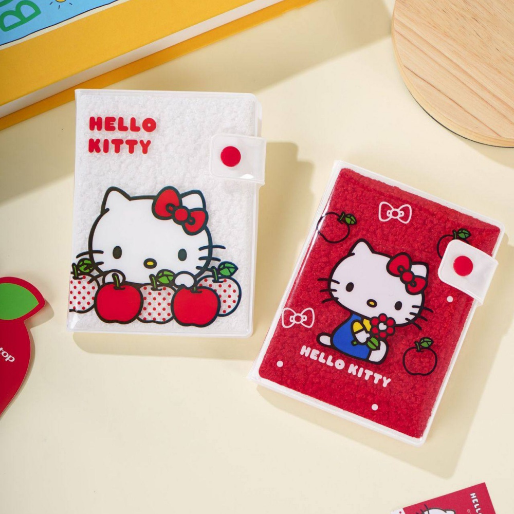 Meal Prep Notebook - Genuine Hello Kitty Plush Snap Diary