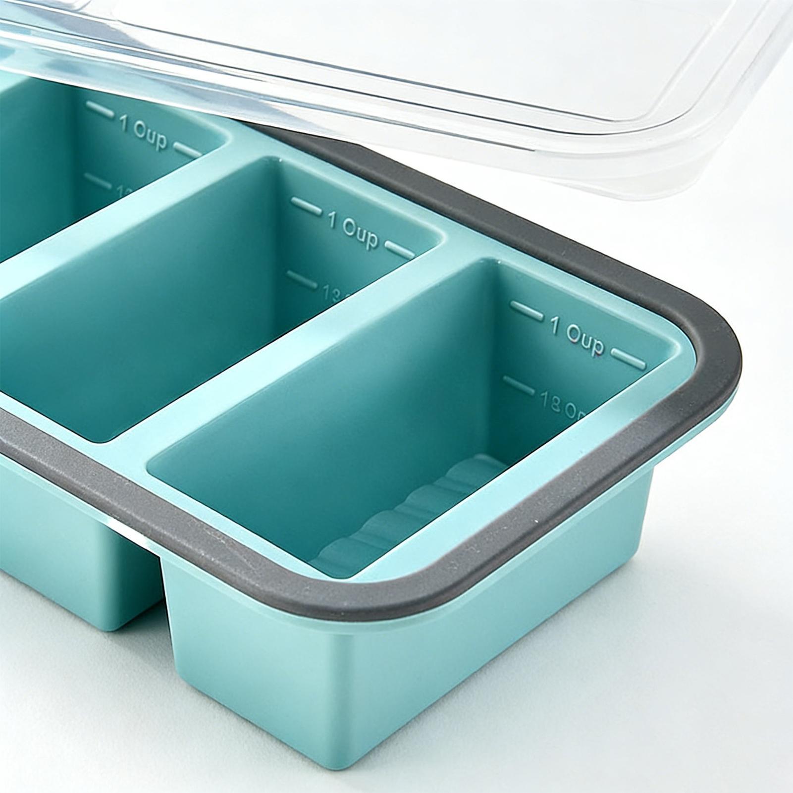 Silicone Freezer Tray Mold wit - Meal Prep Oatmeal ulasan dan harga
