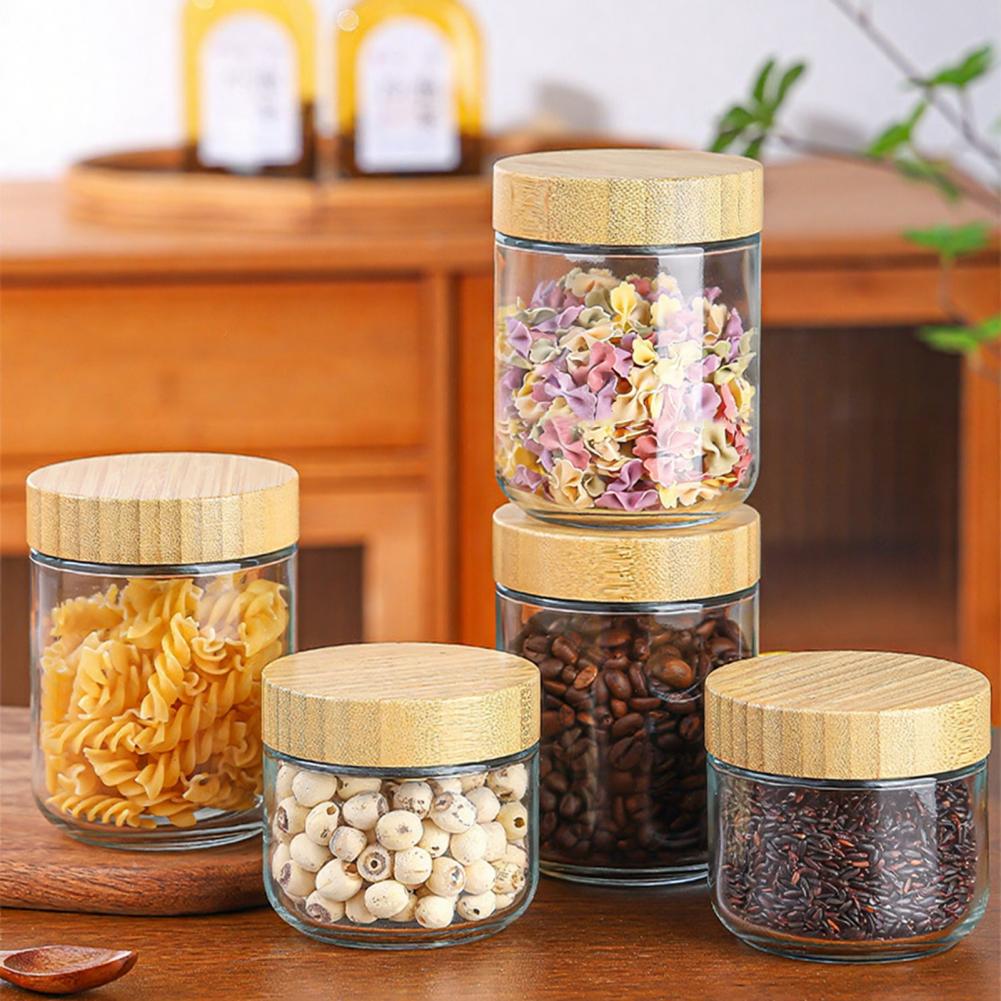 Rustic Glass Jar 4pcs Glass Ov - Meal Prep Overnight Oats ulasan dan harga