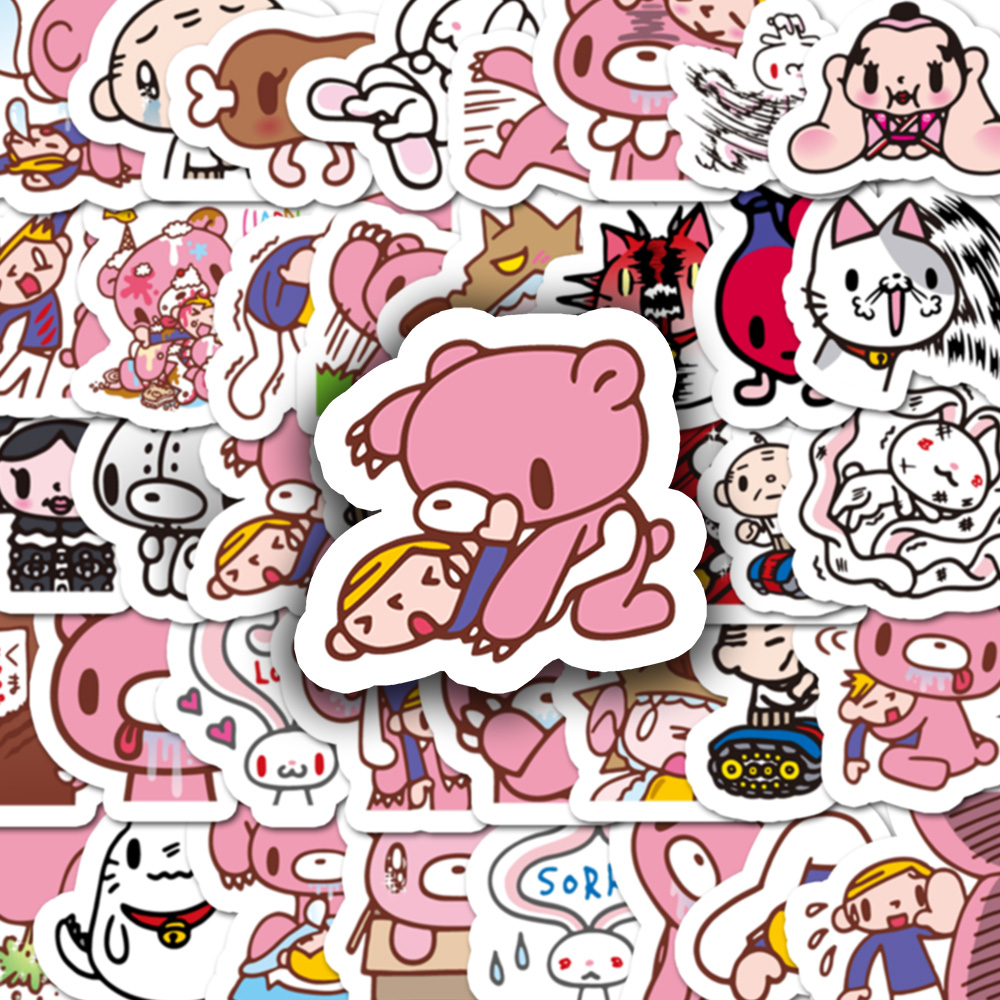 40pcs Cartoon Gloomy Bear & CH - Meal Prep Notebook ulasan dan harga