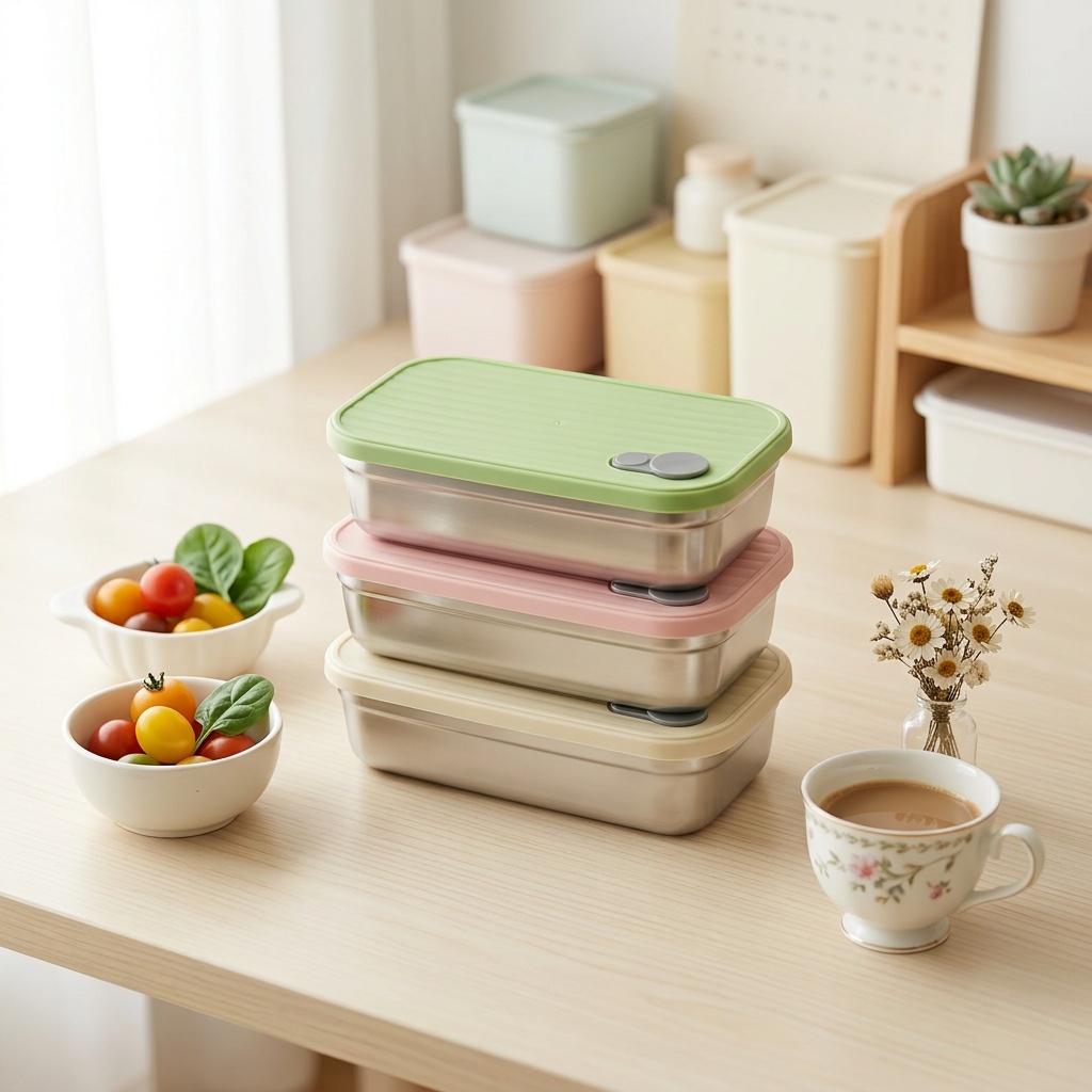Stainless Steel Bento Box Meta - Meal Prep Ideas ulasan dan harga