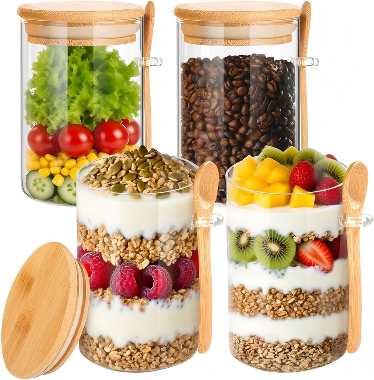 Tyrixma Overnight Oats Contain - Meal Prep Oatmeal ulasan dan harga