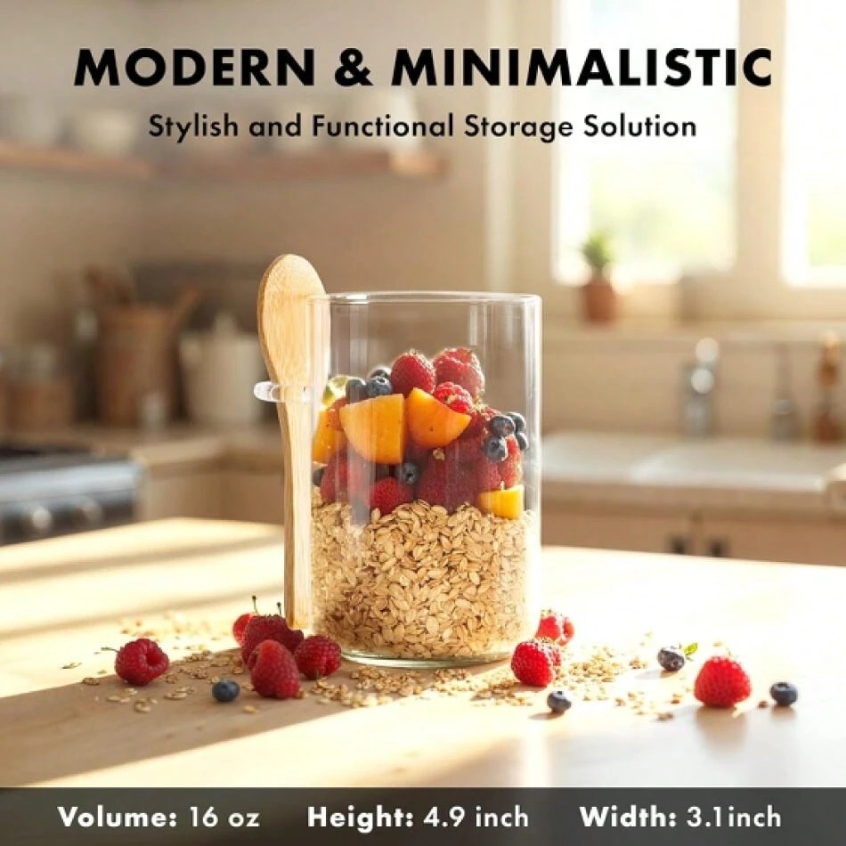 Tyrixma Overnight Oats Contain - Meal Prep Oatmeal ulasan dan harga