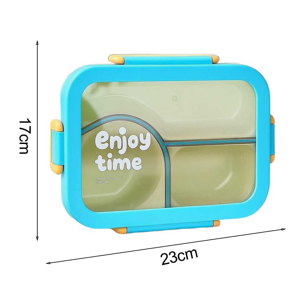 Stainless Steel Bento/Box 3 Co - Meal Prep Ideas ulasan dan harga