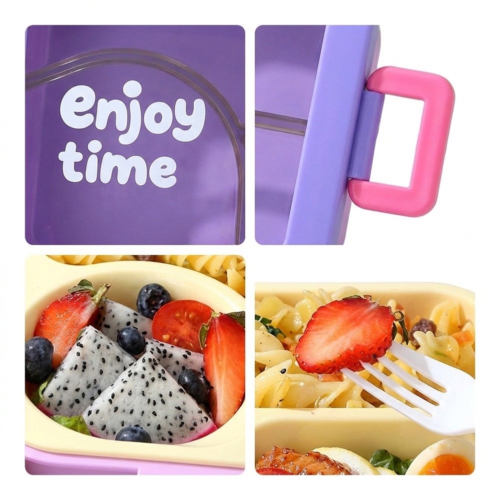 Stainless Steel Bento/Box 3 Co - Meal Prep Ideas ulasan dan harga