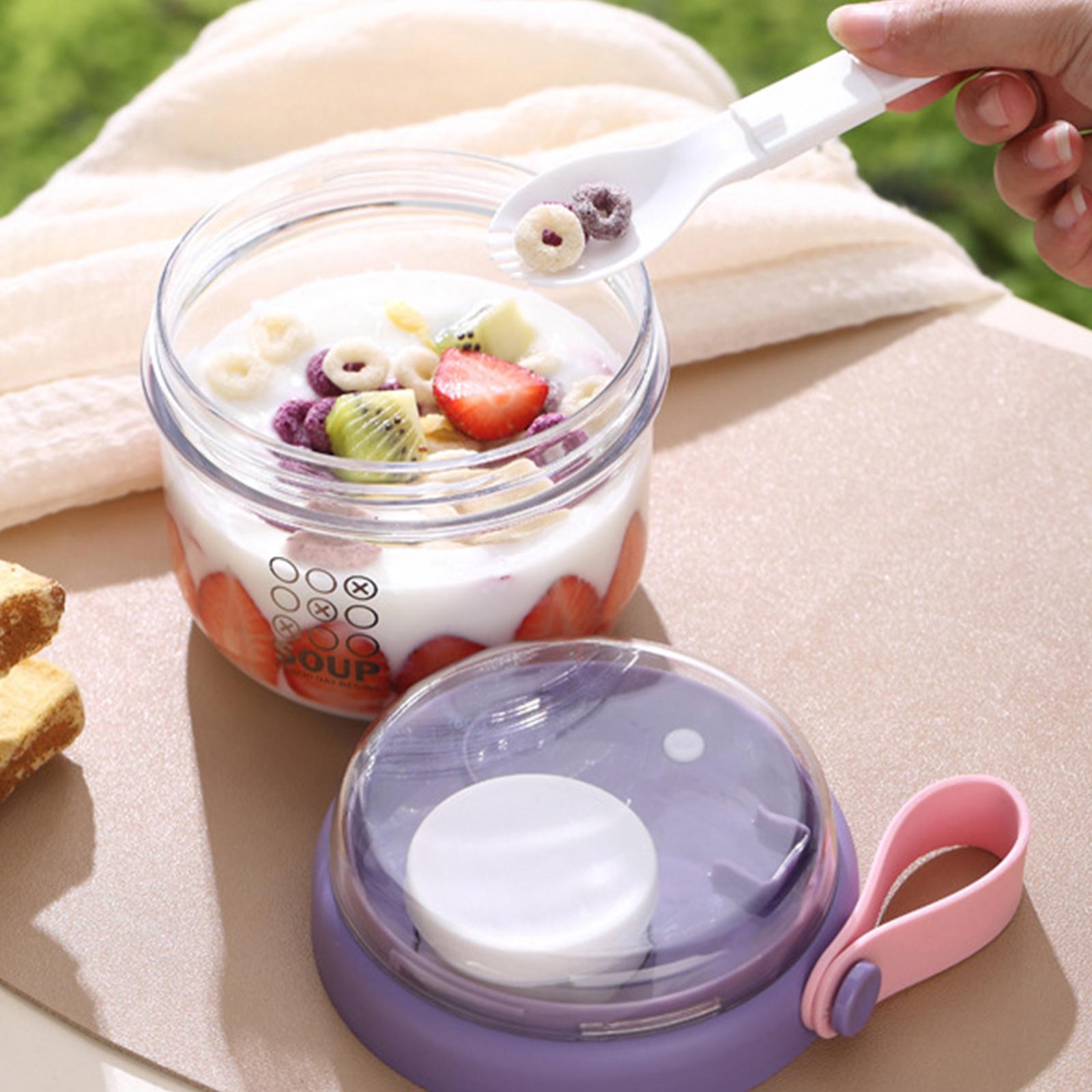Meal Prep Salad Cup with Lid S - Meal Prep Oatmeal ulasan dan harga