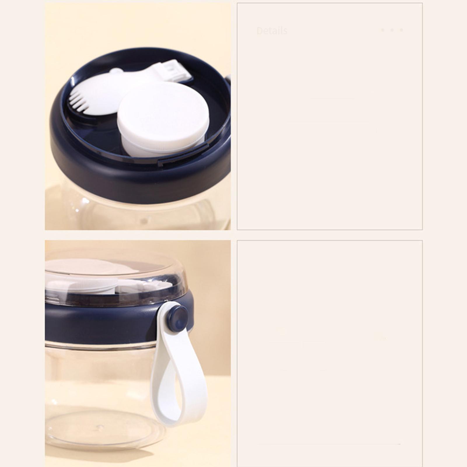 Meal Prep Salad Cup with Lid S - Meal Prep Oatmeal ulasan dan harga