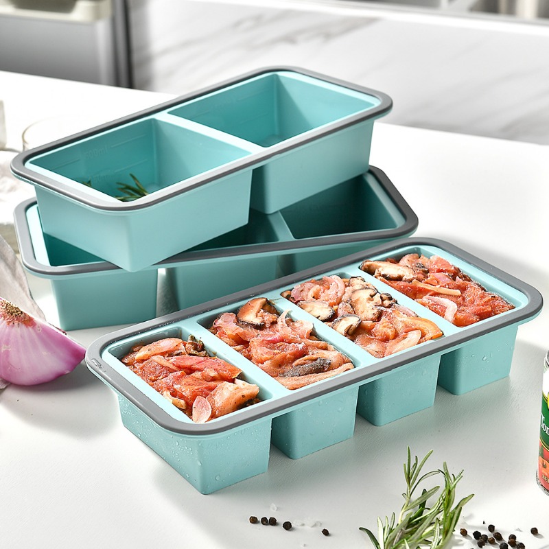 Large Ice Cube Freezer Molds-S - Meal Prep Oatmeal ulasan dan harga