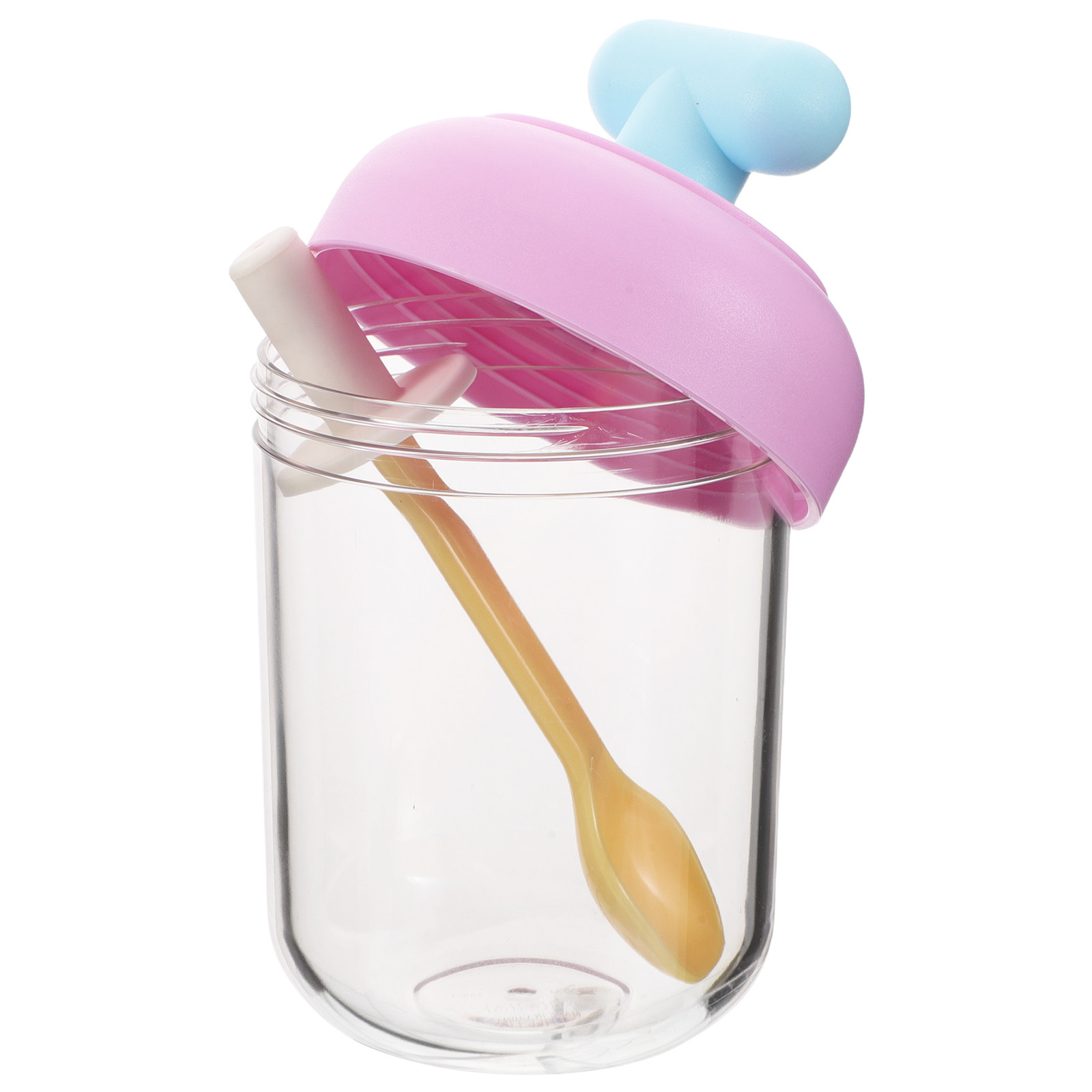 Portable Double-Layer Salad Cu - Meal Prep Oatmeal ulasan dan harga