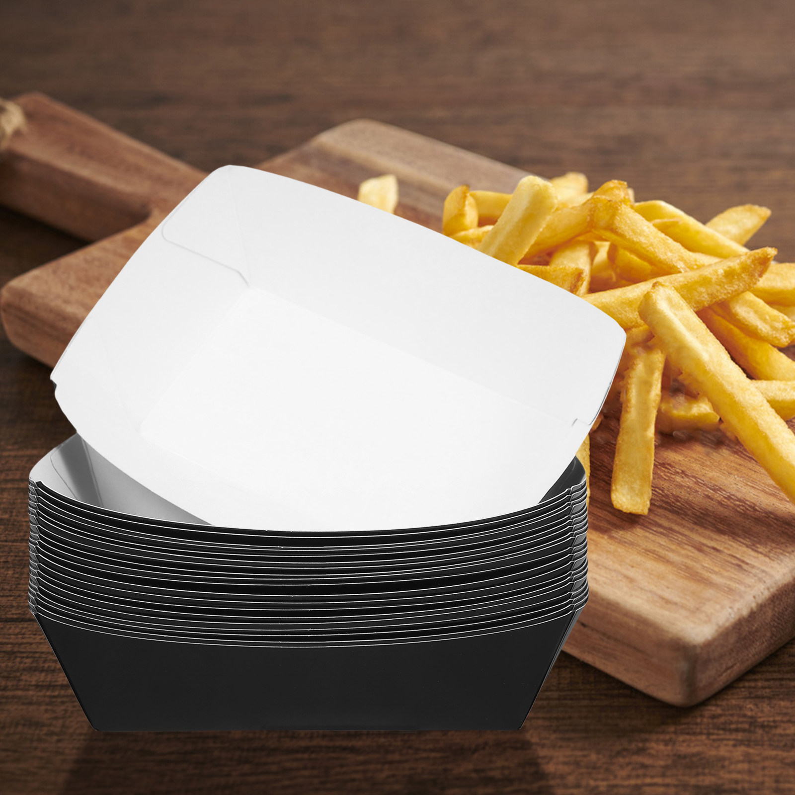 20Pcs Kraft Paper Open Top Dis - Meal Prep Hot Dogs ulasan dan harga