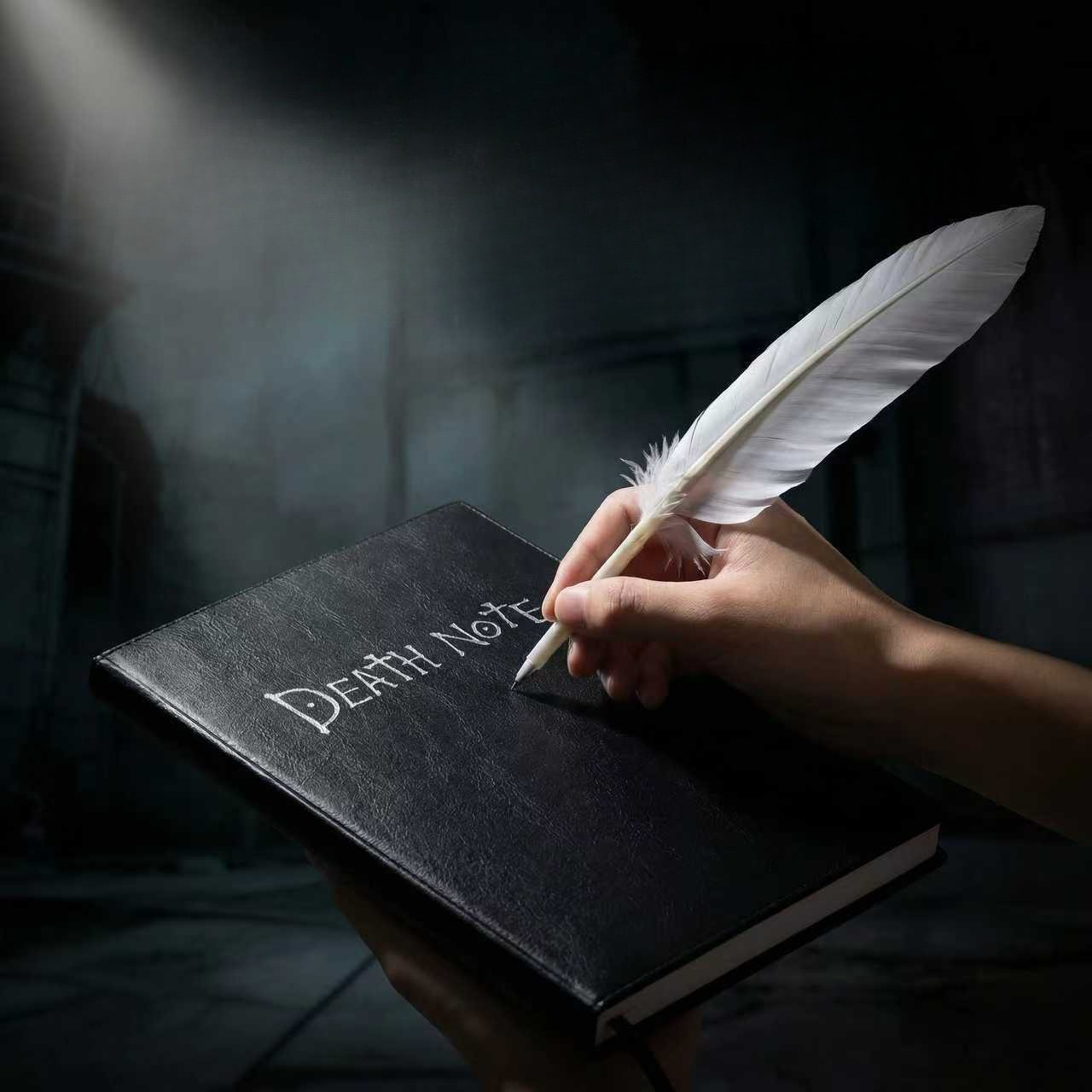 Anime Death Note Notebook Leat - Meal Prep Notebook ulasan dan harga