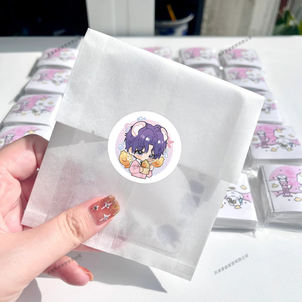 500Pcs Roll Kawaii Cartoon Sti - Meal Prep Notebook ulasan dan harga