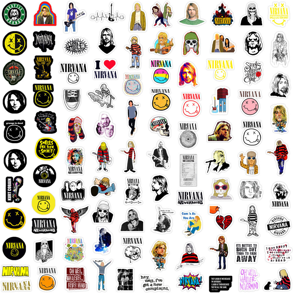 125Pcs Nirvana Band Season 3 R - Meal Prep Notebook ulasan dan harga