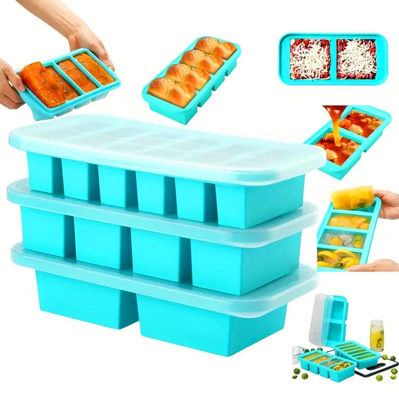Silicone Freezing Mold Gift Se - Meal Prep Oatmeal ulasan dan harga