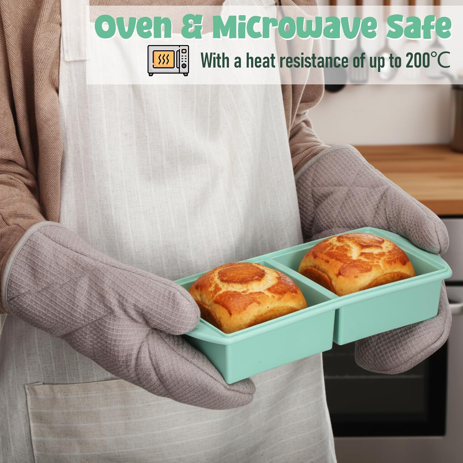 Silicone Freezer Tray with Lid - Meal Prep Oatmeal ulasan dan harga