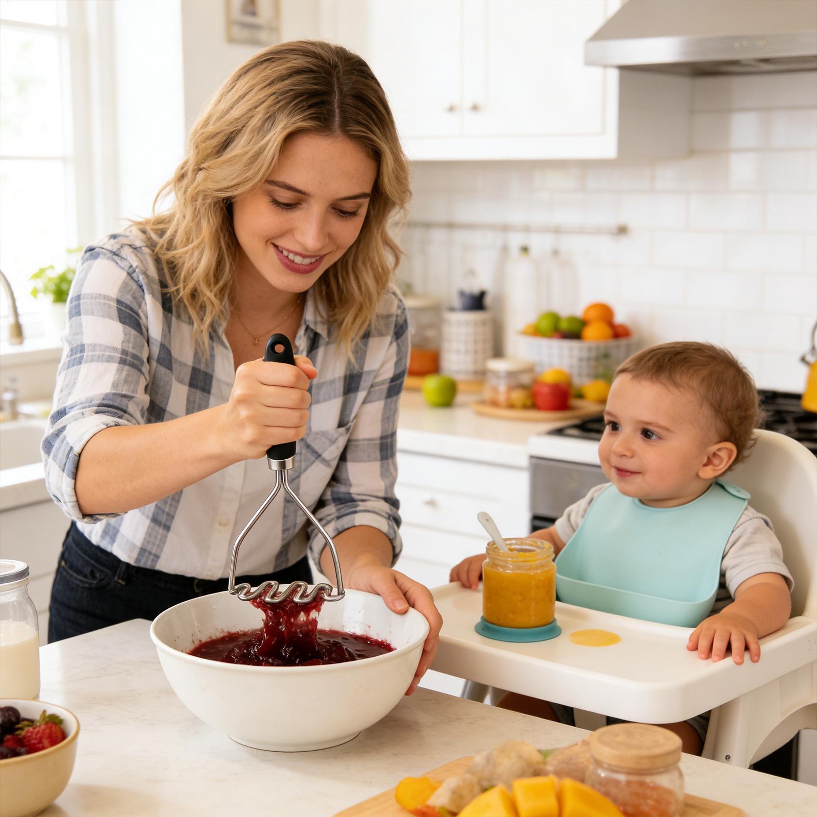 Mashed Potato Masher Kitchen B - Meal Prep With Potatoes ulasan dan harga
