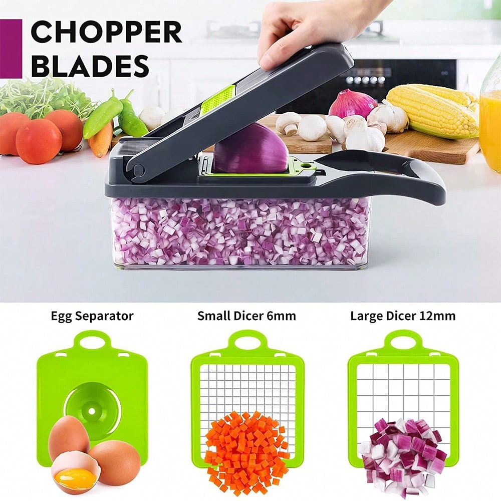 16-Piece Multi-Function Kitche - Meal Prep With Potatoes ulasan dan harga