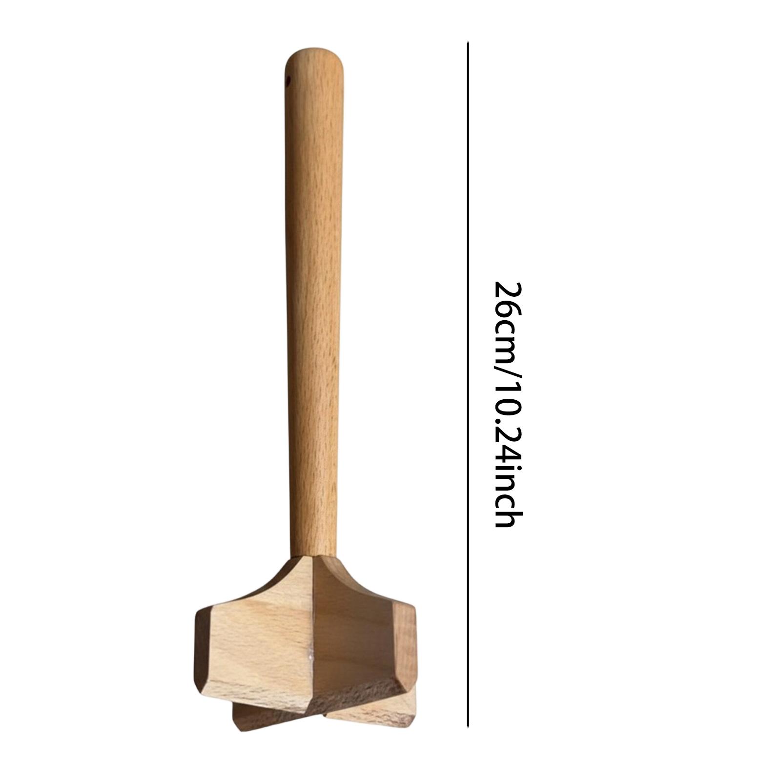 Premium Wood Potato Masher Eas - Meal Prep With Potatoes ulasan dan harga