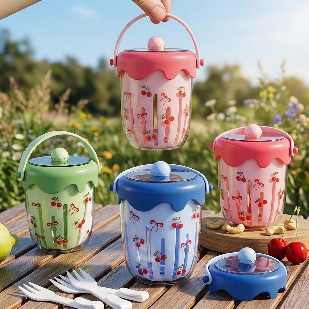 Plastic Overnight Oats Contain - Meal Prep Overnight Oats ulasan dan harga