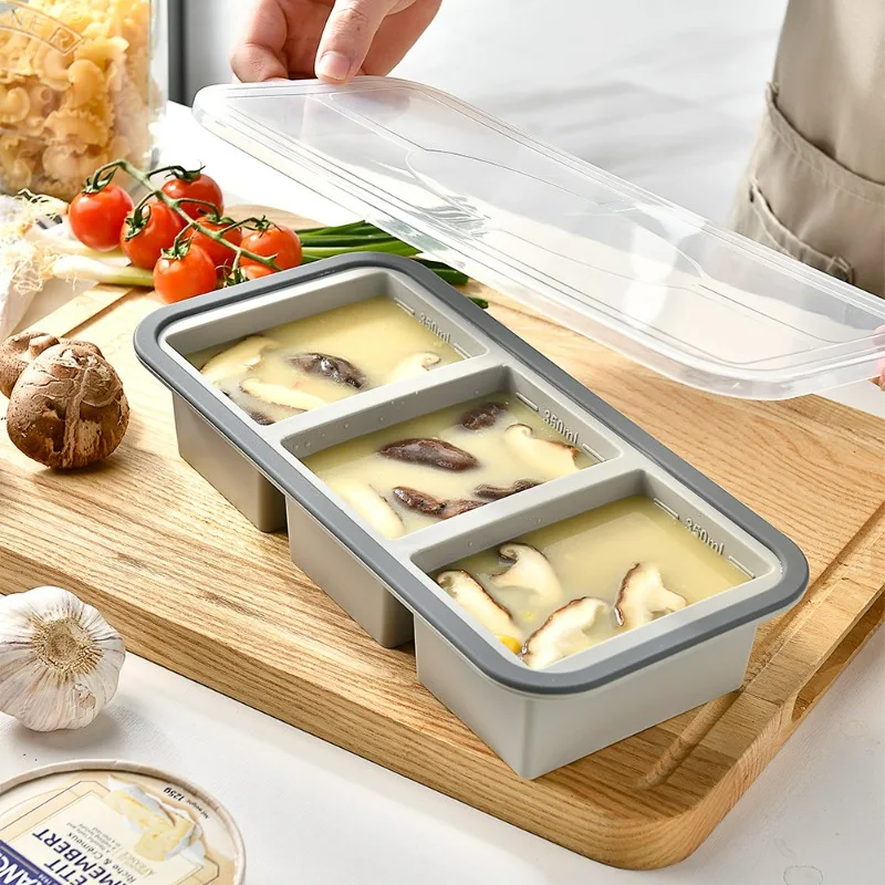 Large Ice Cube Freezer Molds-S - Meal Prep Oatmeal ulasan dan harga