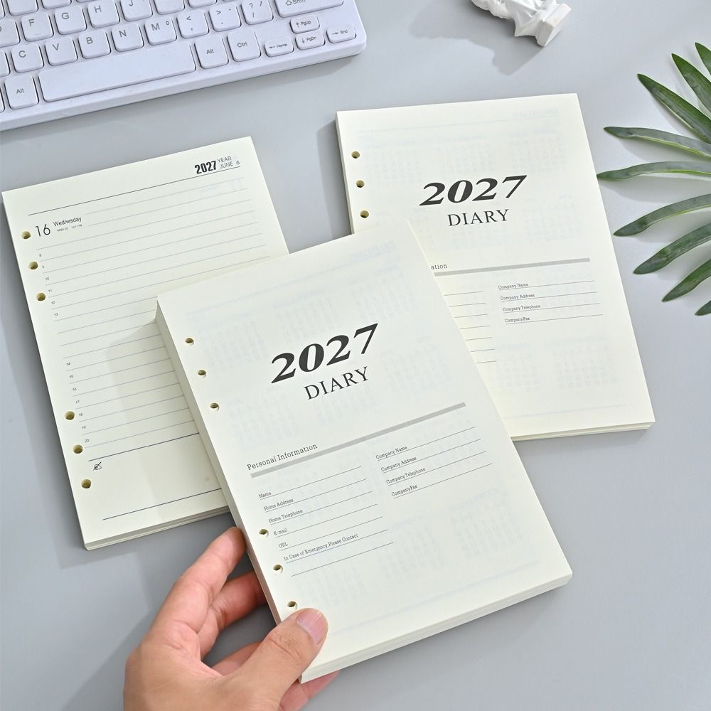 A5 2027 Journal Agenda Plannne - Meal Prep Notebook ulasan dan harga