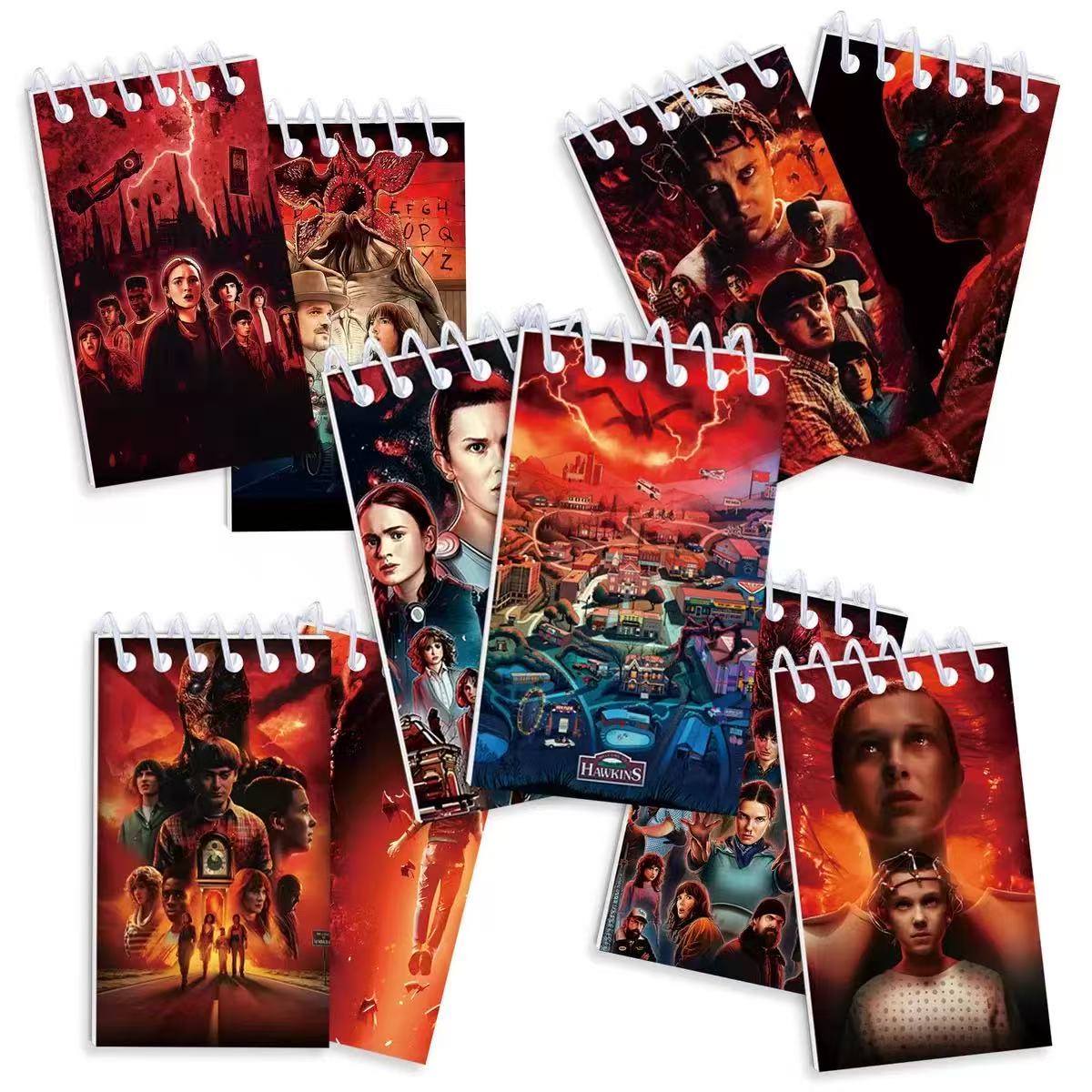 2026 10pcs R Mini Notebook Set - Meal Prep Notebook ulasan dan harga